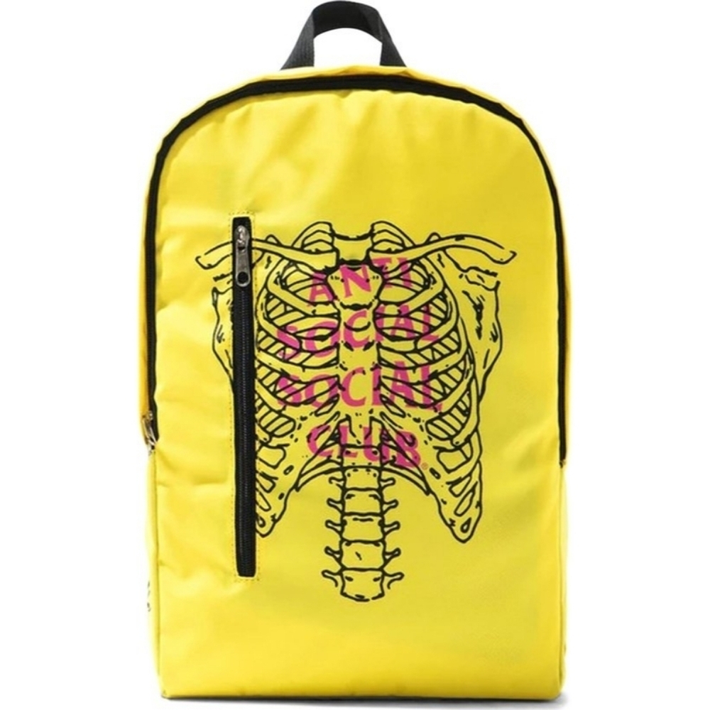 Anti Social Social Club Broken Small Backpack 'Yellow'
